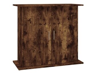 VidaXL Aquariumstandaard 81x36x73cm - Bewerkt Hout Gerookt Eiken (34% Korting)