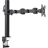 Monitorarm Bureau Zwart 33% Korting - Voor 1 Monitor