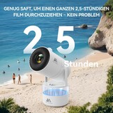 Mini Beamer 4K met 150" Display & Ingebouwde Accu - 35% Korting!