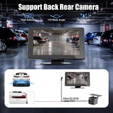 7" Draadloos CarPlay/Android Auto Display met Achteruitrijcamera & GPS