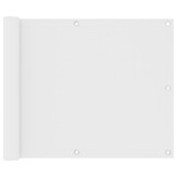 Balkonscherm 75x300cm Wit - 51% Korting!