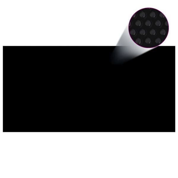 Zwarte Zwembadafdekking 488x244 cm (35% Korting)