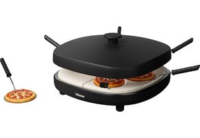 Pizzaoven Gourmetset 6 Pers. | 1200W Mini Pizza Maker met Accessoires | 51% Korting!