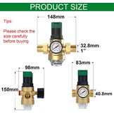 Messing Waterdrukregelaar 1" met Manometer & Filter - 34% Korting