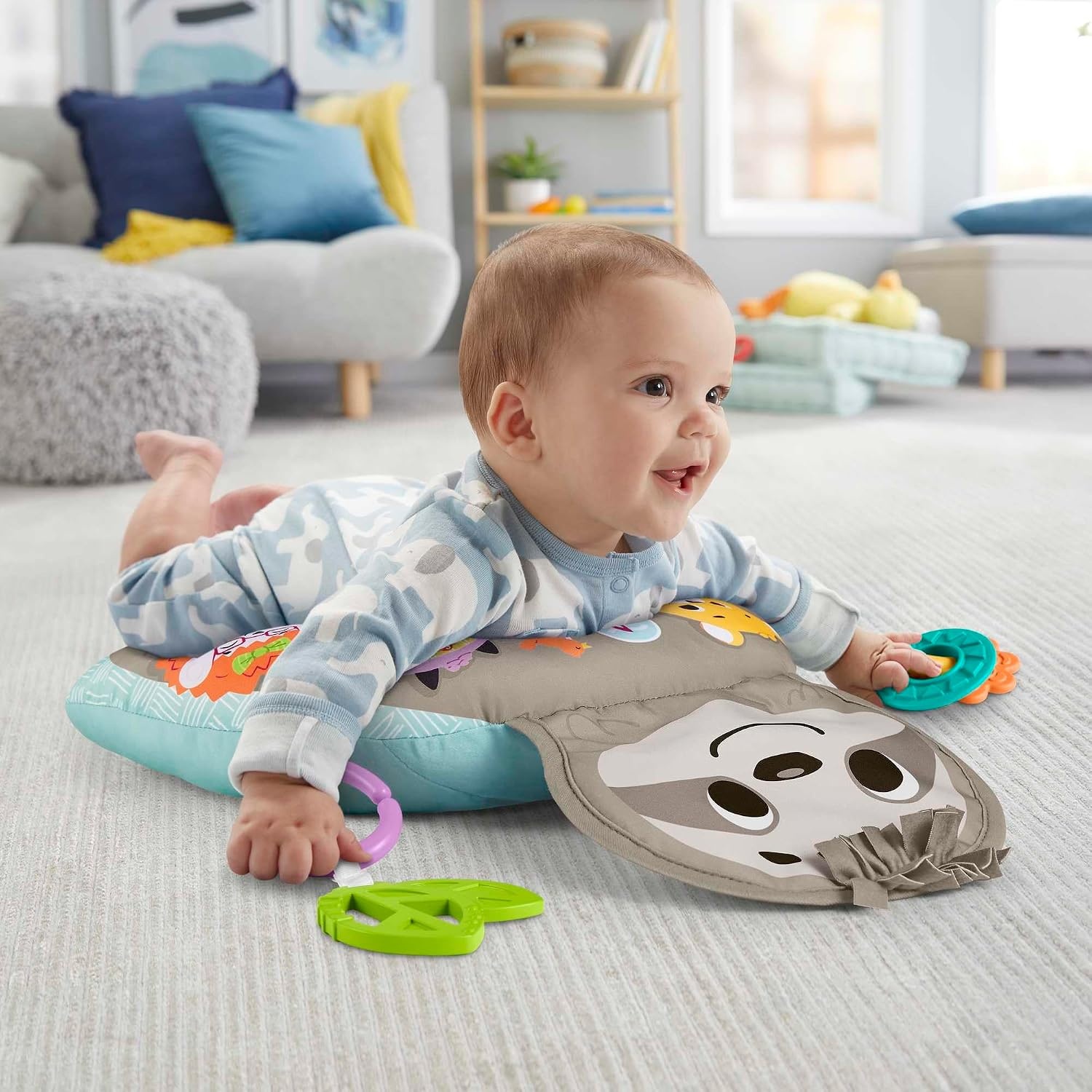 Fisher-Price Babyspeelkussen - Buikspeeltijd & Muziek - 58% Korting