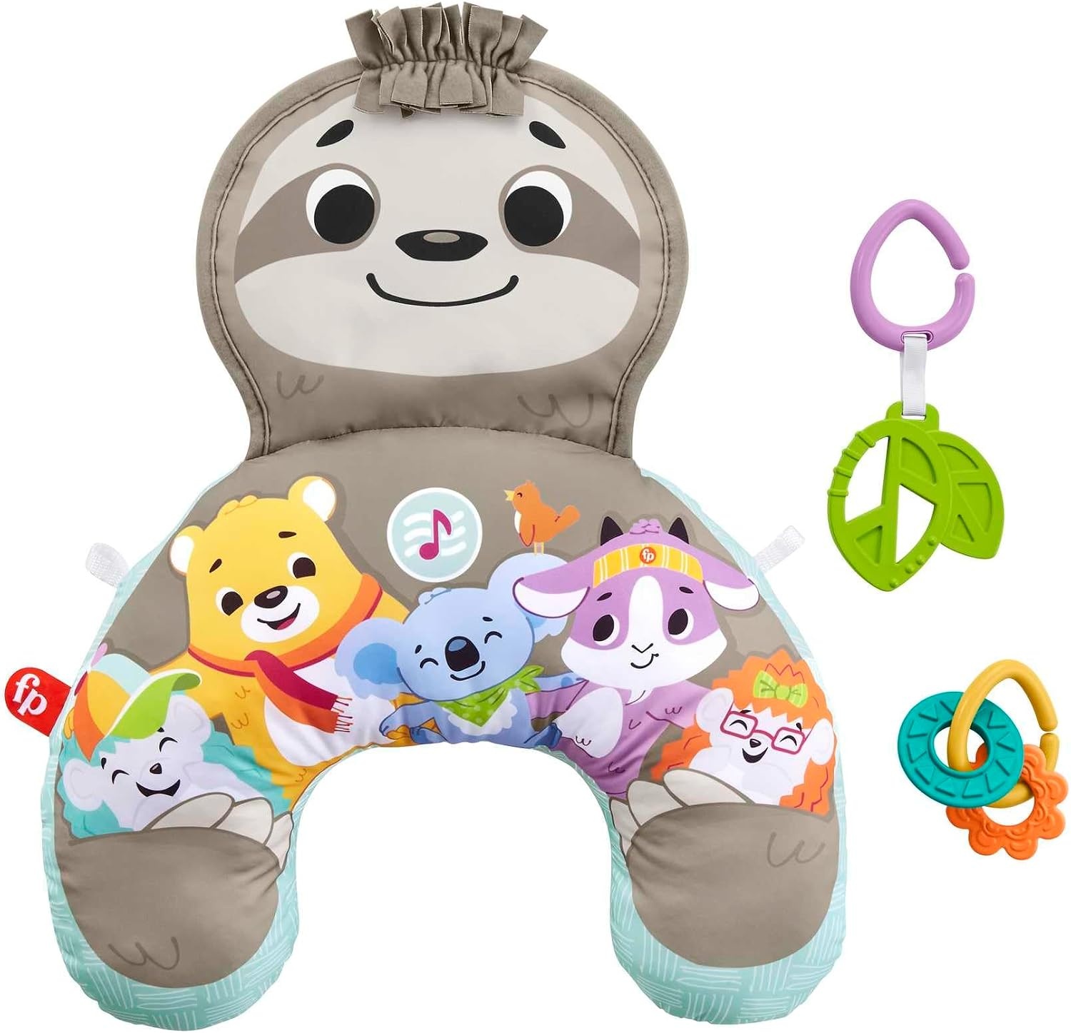 Fisher-Price Babyspeelkussen - Buikspeeltijd & Muziek - 58% Korting