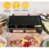 Gourmetstel voor 8 personen, 1400W, 42x23cm Bakplaat - 58% Korting