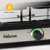 Gourmetstel voor 8 personen, 1400W, 42x23cm Bakplaat - 58% Korting