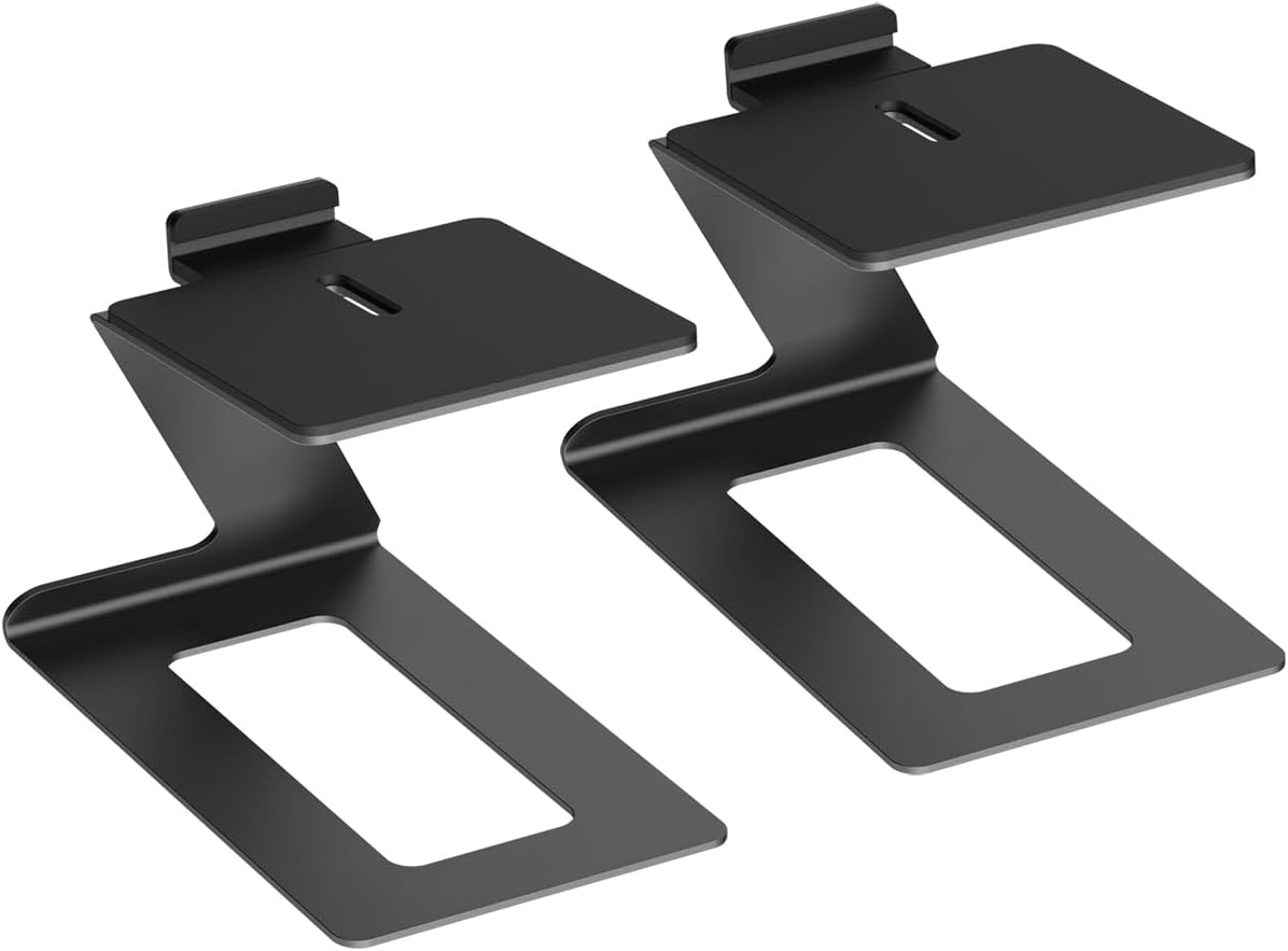 Luidsprekerstandaard Set (2 stuks) | 6° Kantel | 10kg | 28% Korting