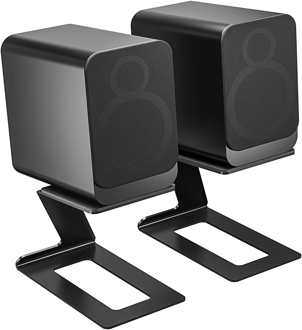 Luidsprekerstandaard Set (2 stuks) | 6° Kantel | 10kg | 28% Korting