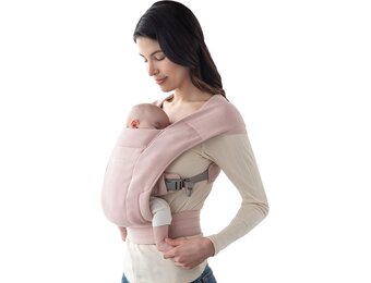 Ergobaby Draagzak Pudderroze - 34% Korting