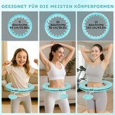 Smart Hoelahoep Blauw met Gewichtsbal - 28% Korting!