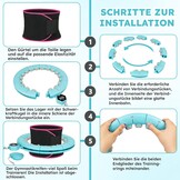 Smart Hoelahoep Blauw met Gewichtsbal - 28% Korting!