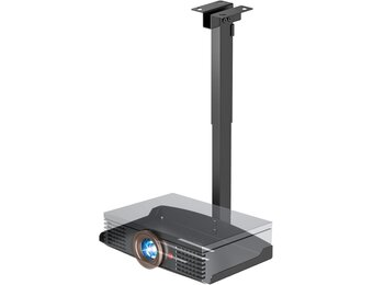 Inklapbare Projectorbeugel Plafond/Muur - Verstelbaar - Zwart - 33% Korting