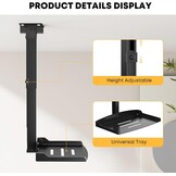 Inklapbare Projectorbeugel Plafond/Muur - Verstelbaar - Zwart - 33% Korting