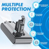 Opgewaardeerde V6 Batterij voor Dyson stofzuigers - 33% Korting!