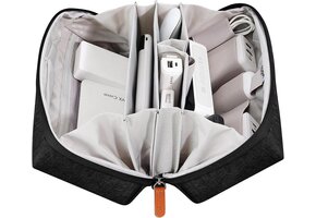 Waterdichte Kabeltas Organizer Zwart - Ruim & Compact (46% Korting)