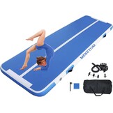 MEKETUM Air Track Turnmat Blauw 3 meter x 1 meter - 10 cm dik