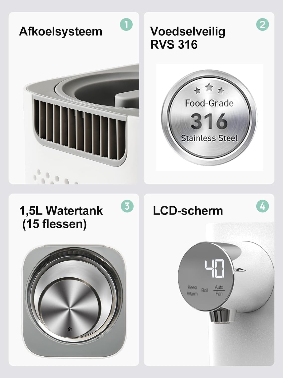 Automatische Flesvoedingbereider - 60% Korting