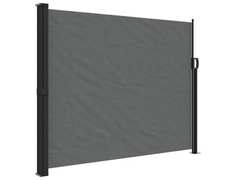 Uittrekbaar Windscherm 160x600 cm Antraciet - 41% Korting!
