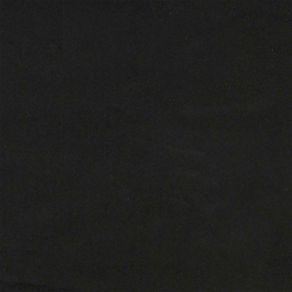 VidaXL Zitkussens 2 stuks Zwart Fluweel Ø 40 x 13 cm (59% Korting)
