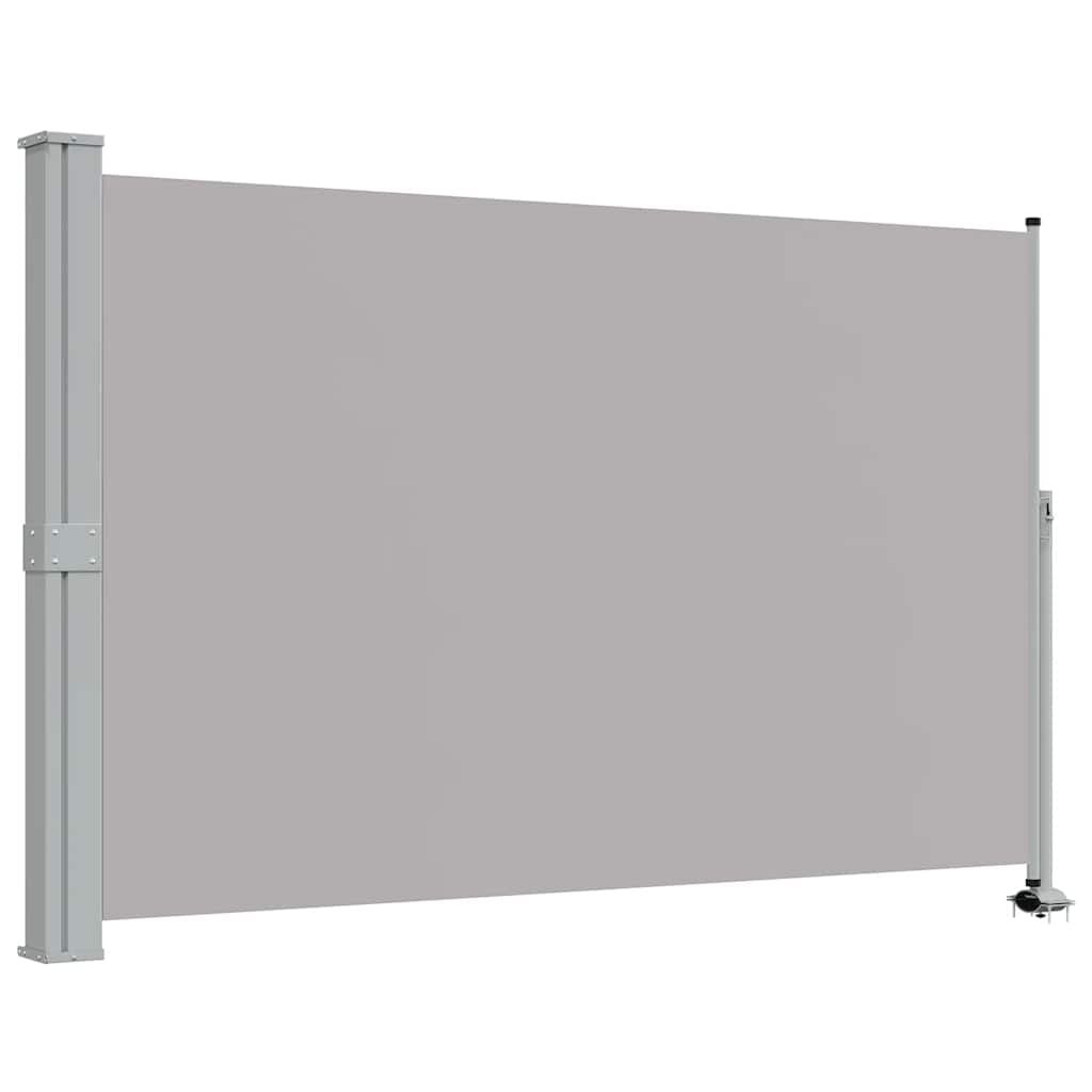 Uittrekbaar Tuinscherm 160x300 cm Grijs - 29% Korting!