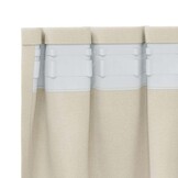 vidaXL Fluweel Gordijnen Crème - 2 stuks, 140x260cm - 33% Korting
