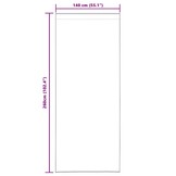 vidaXL Fluweel Gordijnen Crème - 2 stuks, 140x260cm - 33% Korting
