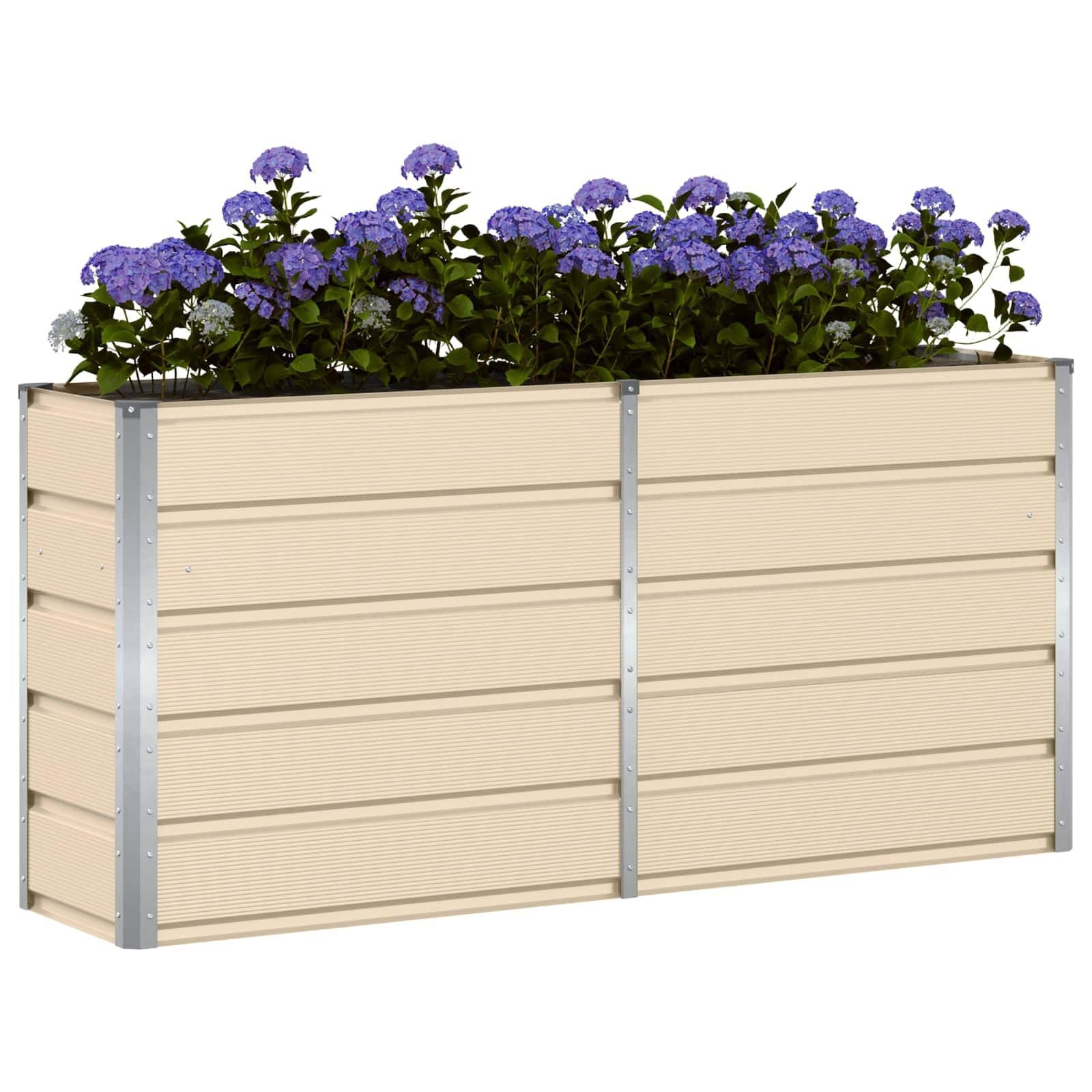 Ivoor Plantenbak van Staal (160x40x75cm) - 34% Korting!