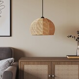 Plafondlampenkap Ø36x26 cm: Stijlvol IJzer & Papier met 33% Korting