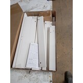 Tuinhoekbank Grenenhout Wit - 71% Korting