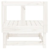 Tuinhoekbank Grenenhout Wit - 71% Korting