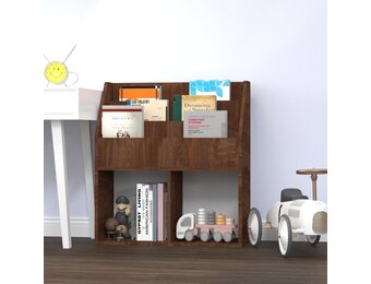 vidaXL Kindertijdschriftenrek Bruineiken - 34% Korting