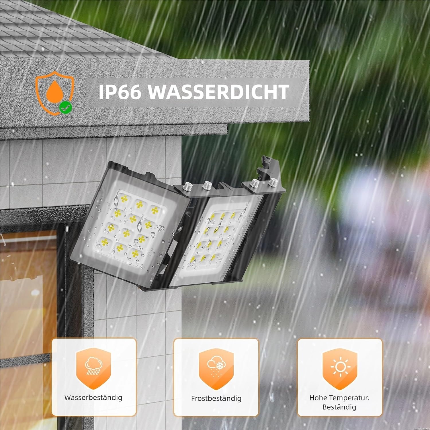 Krachtige LED Bouwlamp 150W - 15000LM - Daglichtwit - IP66 - 57% Korting