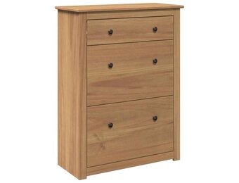 vidaXL Schoenenkast Panama Grenenhout - 59% Korting!