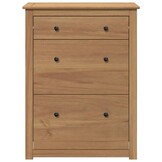 vidaXL Schoenenkast Panama Grenenhout - 59% Korting!