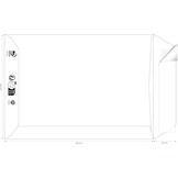 ECO Bruine Enveloppen C5 (162x229 mm) - 500 Stuks met Korting