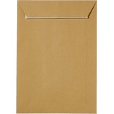 ECO Bruine Enveloppen C5 (162x229 mm) - 500 Stuks met Korting