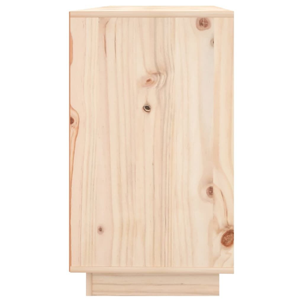 vidaXL Dressoir 111x34x60 cm Grenenhout - 54% Korting!
