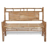 Bamboe Tuinbank 120 cm - 35% Korting