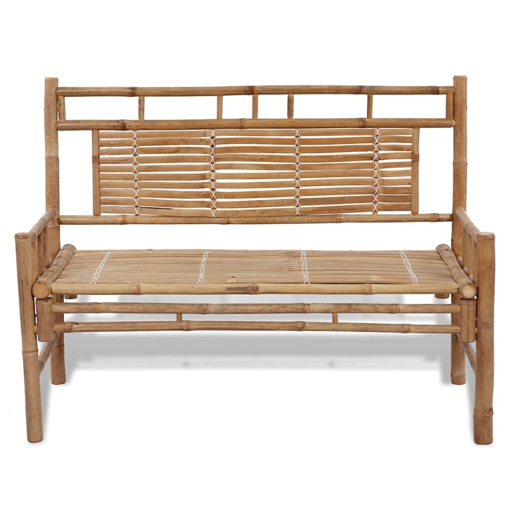 Bamboe Tuinbank 120 cm - 35% Korting