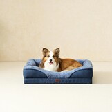 Orthopedisch Hondenbed Memory Foam - Donkerblauw - 55% Korting!
