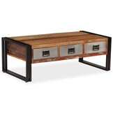 Geretourneerde Salontafel Massief Gerecycled Hout - 59% Korting