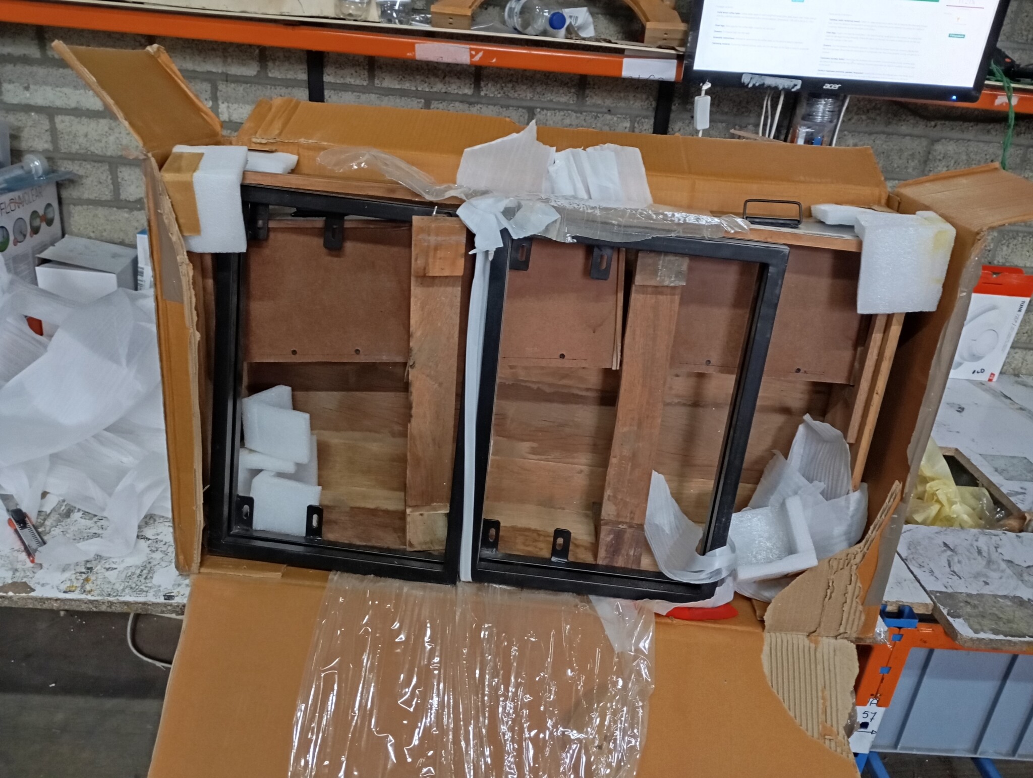 Geretourneerde Salontafel Massief Gerecycled Hout - 59% Korting