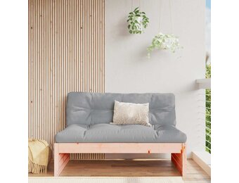 Middenbank 120cm Douglashout + Kussen - 34% Korting!