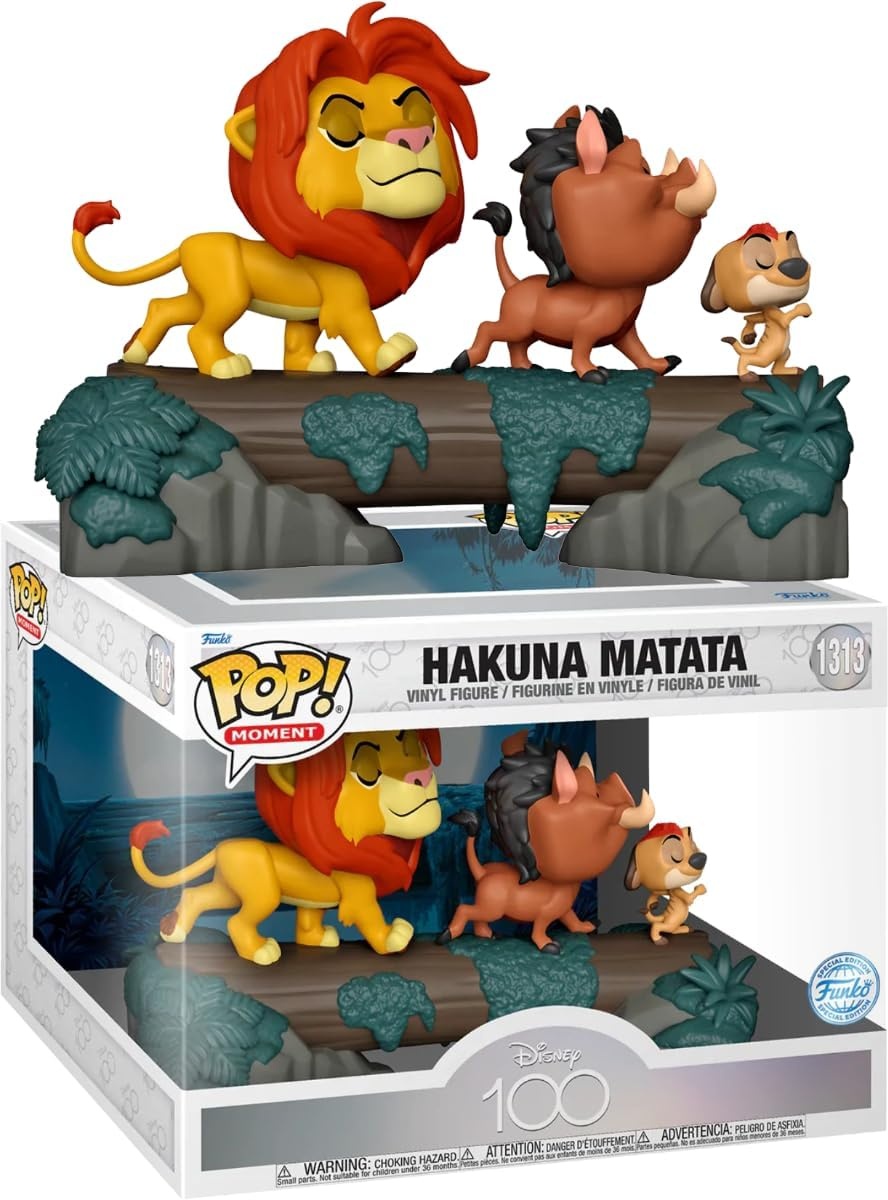 Disney 100 The Lion King Vinylbeeldje Hakuna Matata - 34% Korting