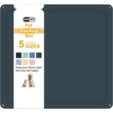 Antislip Siliconen Voerbakmat voor Hond & Kat - Staalblauw (58% korting)