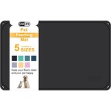 Antislip Siliconen Voerbakmat voor Hond & Kat - Staalblauw (58% korting)