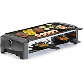 Raclette & Gourmetstel voor 8 personen - 1400W met 59% Korting