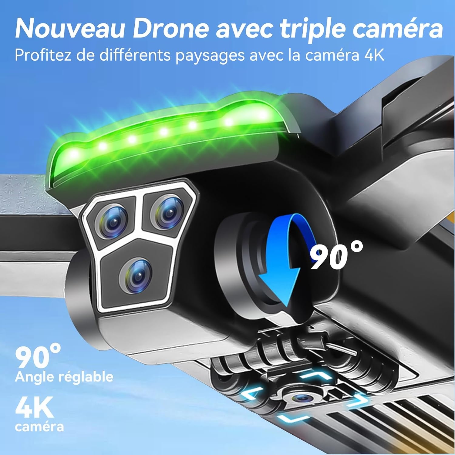 S166 Professionele GPS-drone voor beginners en volwassenen